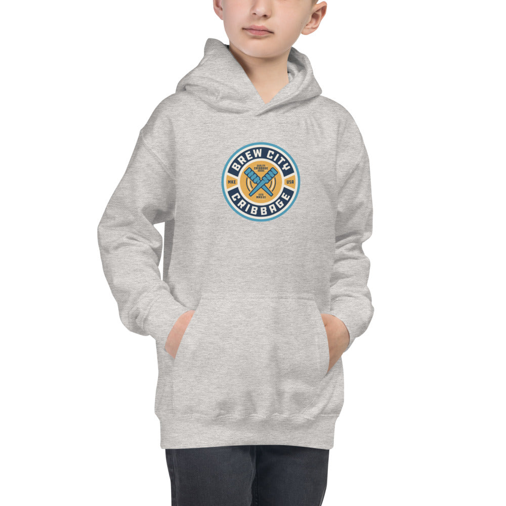 Brew City Cribbage Kids Hoodie