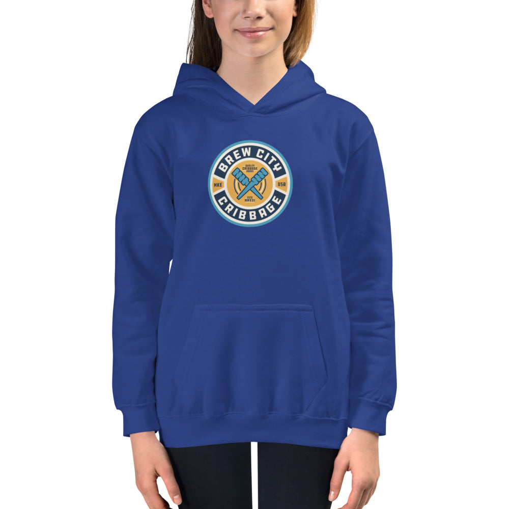 Brew City Cribbage Kids Hoodie